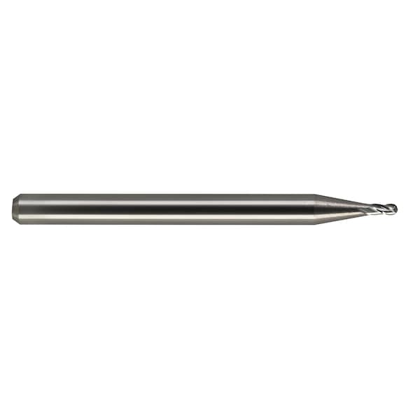 M.A. Ford Tuffcut Gp 4 Flute Ball Nose End Mill Stub, 3/32 16509370 - main